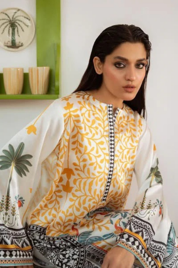 Elegant Muslin Digital Printed Co-Ord Set