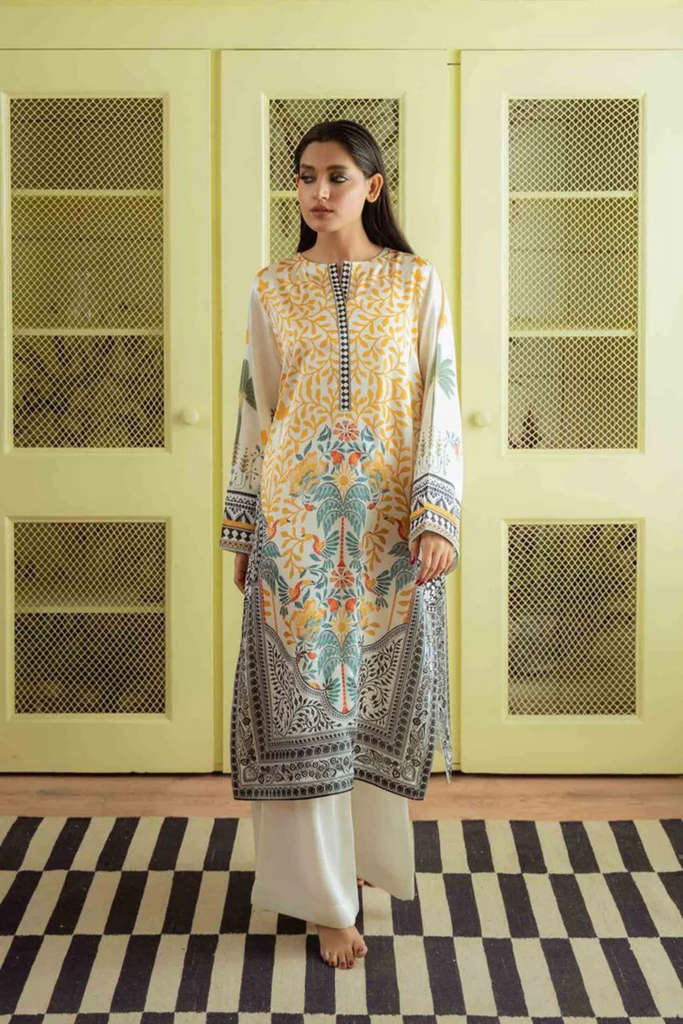 Elegant Muslin Digital Printed Co-Ord Set