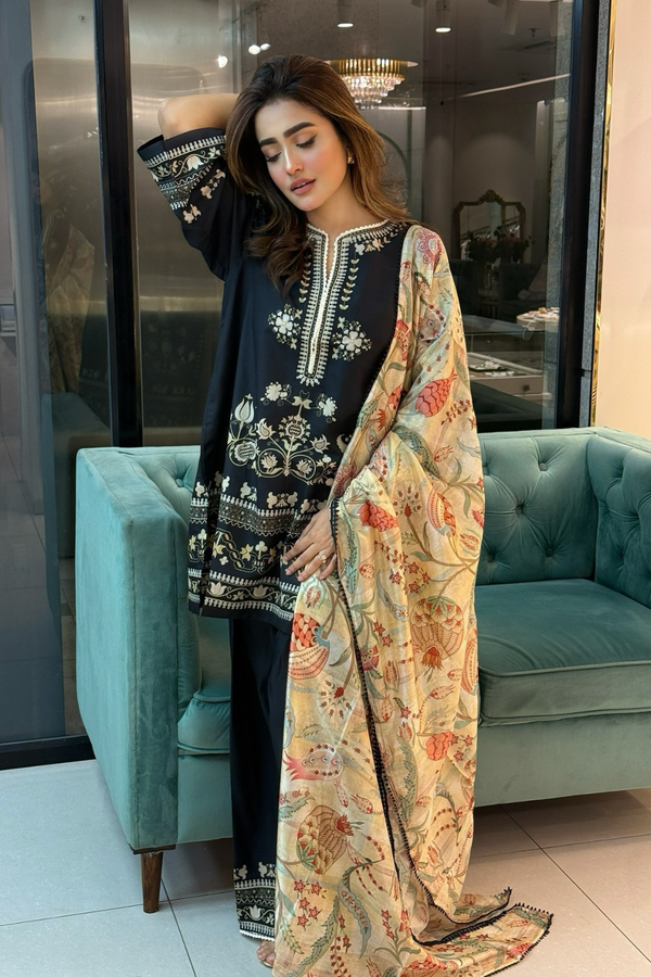 Premium Korean BSY Digital Printed Co-Ord Set – Effortless Style & Comfort